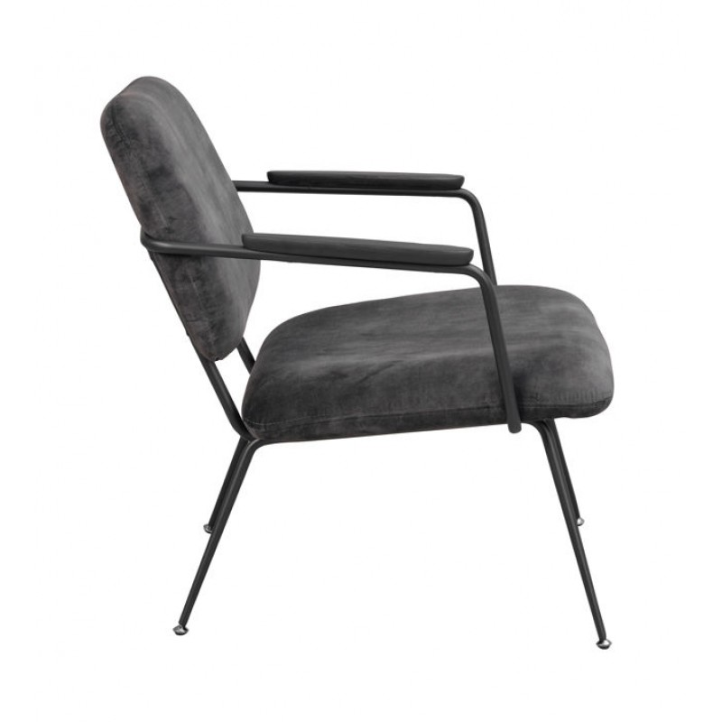 RO Prescott Lounge Chair Grey/Black